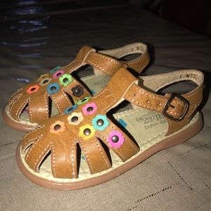 leather Grl sandals size 17 in MX.Size 11 In USA.